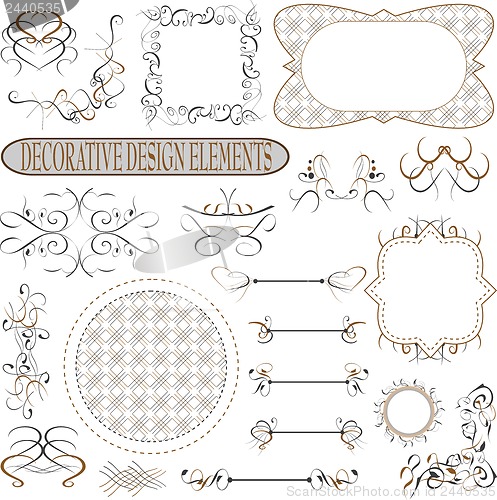Image of flower vintage royal design element