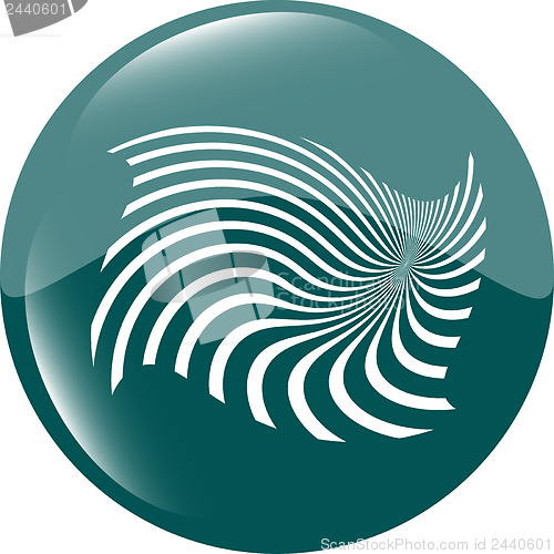 Image of Business Design elements, icon button for print and web