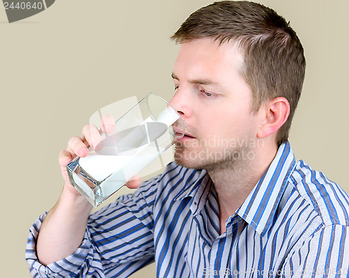 Image of Drinking milk