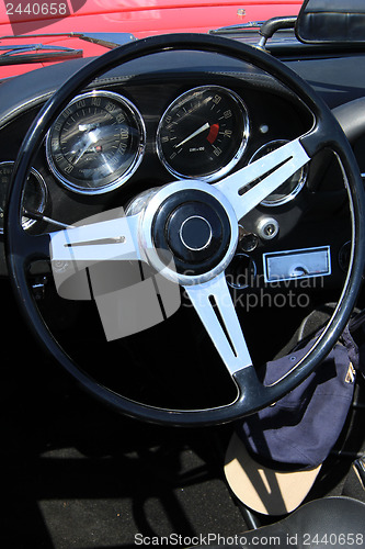 Image of Classic car dashboard