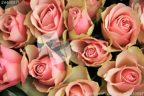 Image of Bridal arrangement, pink flowers