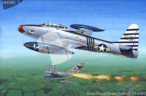Image of F-84 G Thunderjet