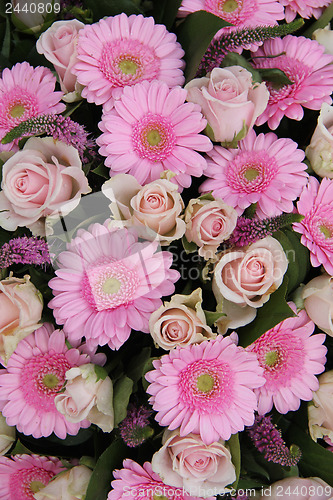 Image of Bridal flower arrangement in pink