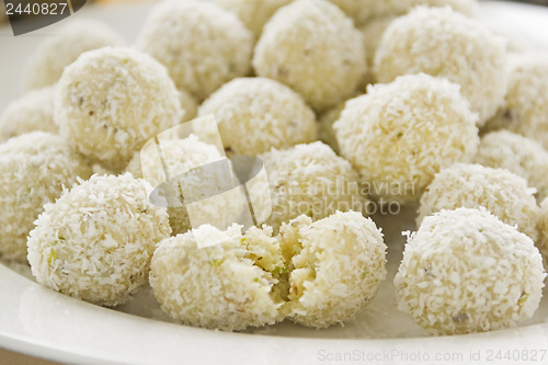 Image of Coconut Cardamon Burfi