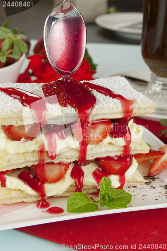 Image of Strawberry Mille Feuilleb
