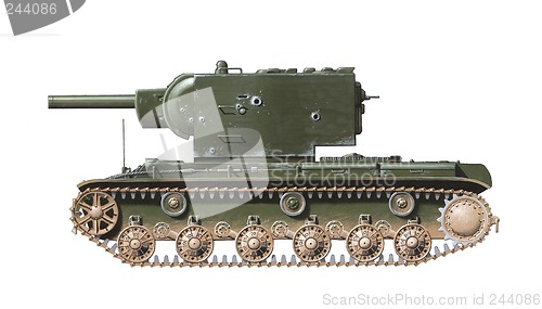 Image of KV-2 heavy tank