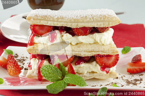 Image of Strawberry Mille Feuille