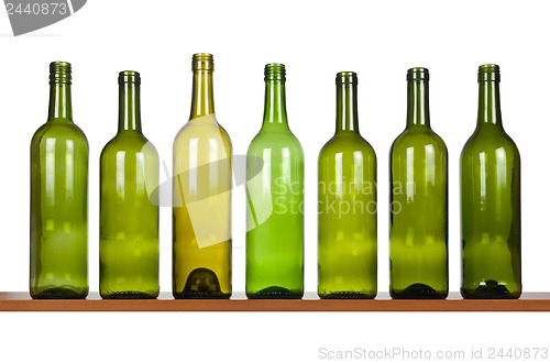 Image of Row of bottles