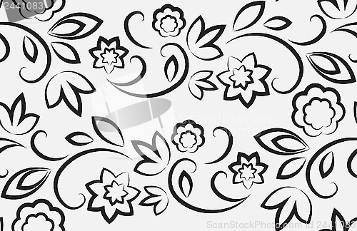 Image of Seamless floral pattern