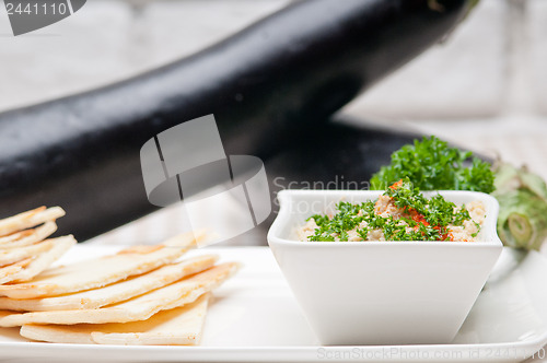 Image of moutabal baba ghanoush eggplant dip