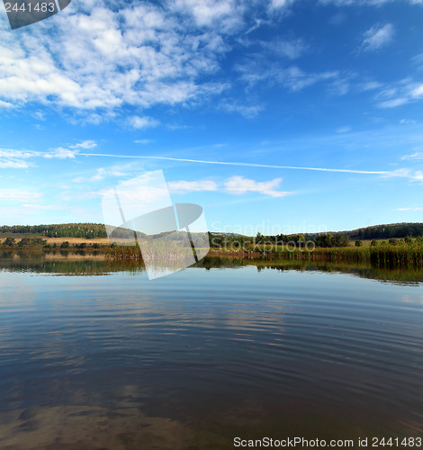 Image of summer lake landscape