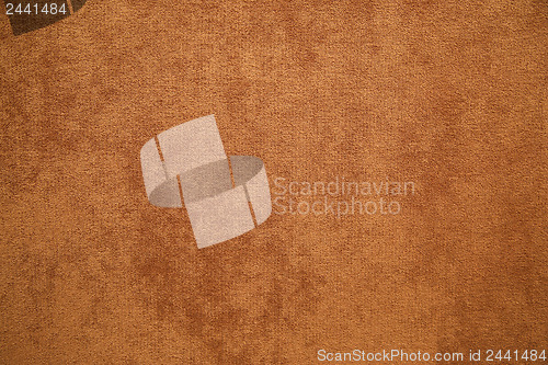Image of brown plush fabric close-up