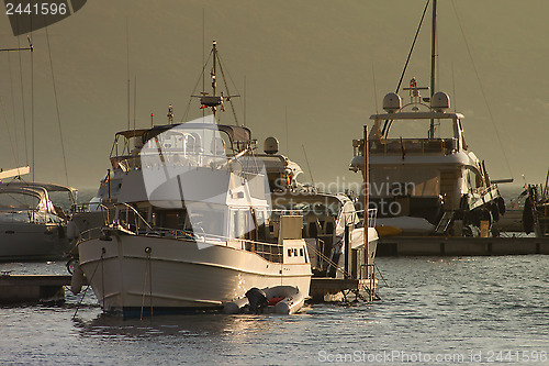 Image of Sunset marina