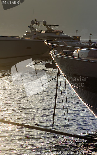 Image of Sunset marina