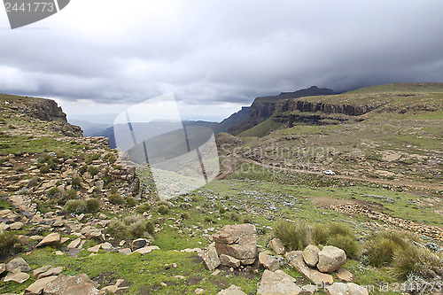 Image of Sani Pass, Drakensberg