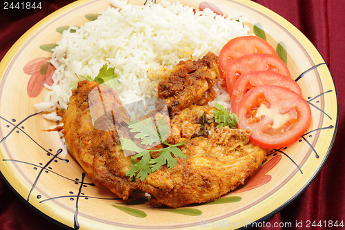 Image of Kashmiri chicken with rice