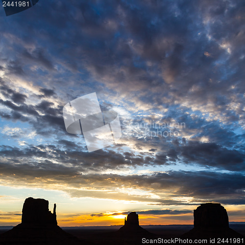 Image of Monument Valley Sunrise