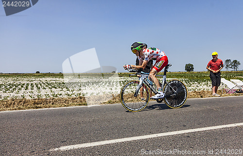 Image of The Polka Dot Jersey- Pierre Rolland