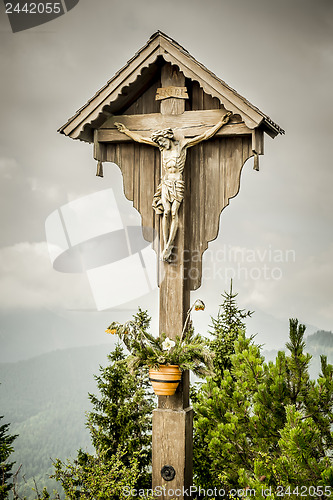 Image of jesus cross herzogstand