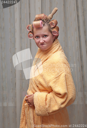 Image of Girl with rolling-pin.