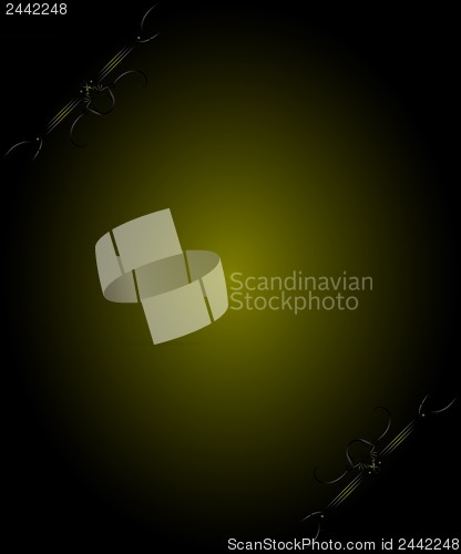 Image of Vintage background with golden elements