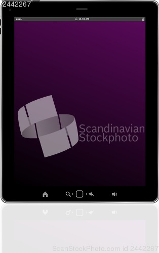 Image of tablet pc computer