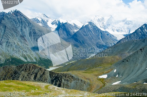 Image of Mountains range in Altai