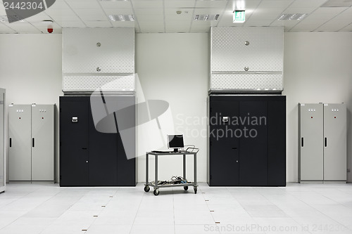 Image of Part of a modern data center
