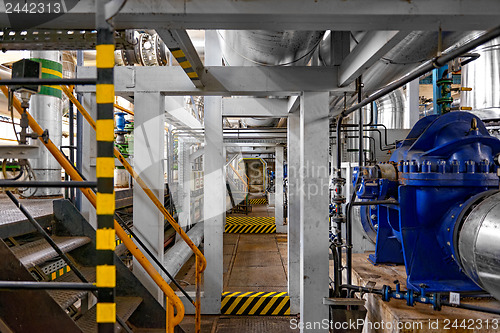 Image of Industrial interior of a power plant