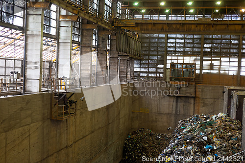 Image of Waste processing plant interior