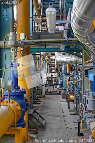 Image of Industrial interior of a power plant