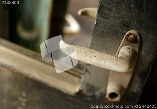 Image of Old knob of a cabin