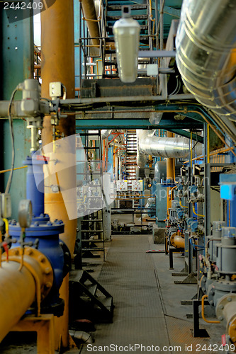 Image of Industrial interior of a power plant