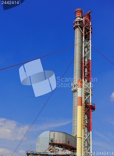 Image of Large industrial chimney