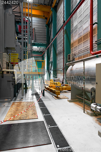 Image of Industrial interior of a power plant