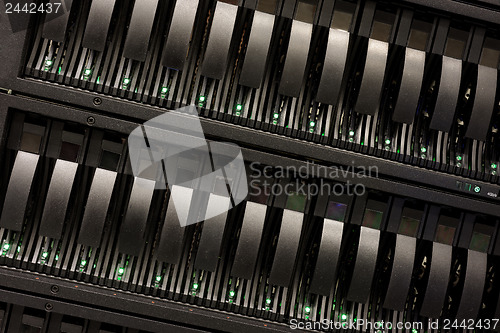 Image of Mainframe of a server