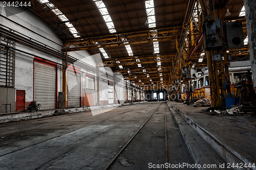 Image of Interior of a vehicle repair station