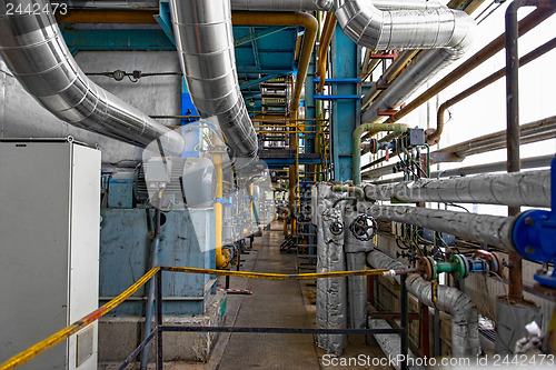 Image of Industrial interior of a power plant