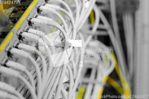 Image of High tech network cables