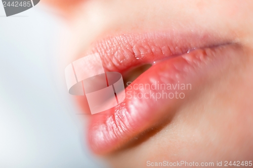 Image of The lips of my beautiful and beloved girlfriend