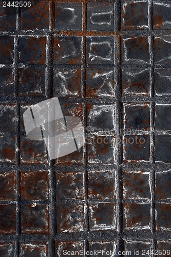 Image of Dirty industrial tiles