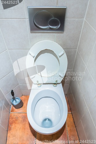 Image of Bathroom interior with wc