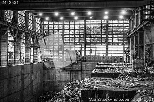 Image of Waste processing plant interior