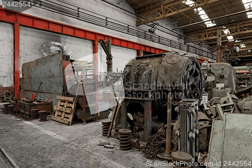Image of Industrial machines in a factory