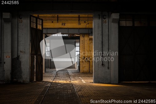 Image of Large industrial door