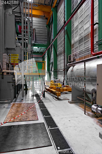 Image of Industrial interior of a power plant