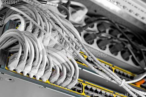 Image of High tech network cables