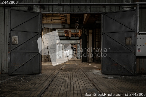 Image of Large industrial door