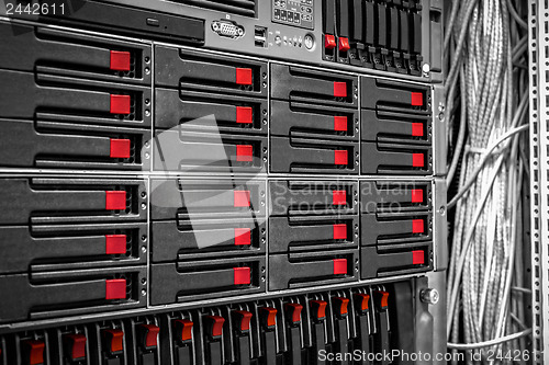 Image of Mainframe of a server