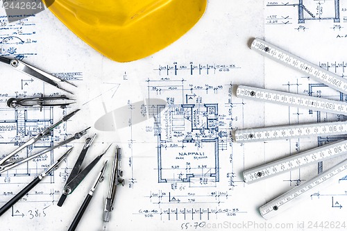 Image of The part of architectural project
